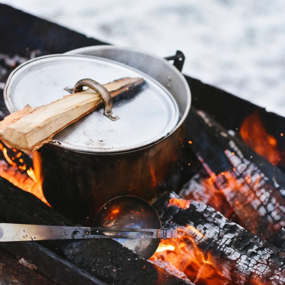 Camp Kettle & Stove Set